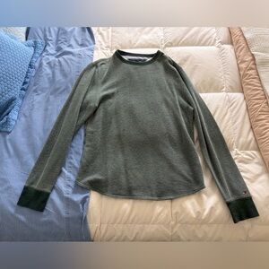 Tommy Hilfiger Dark Green Crew Neck Sweater